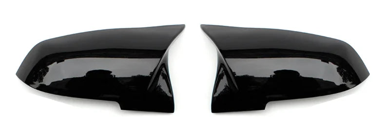 Gloss Black Mirror Caps
