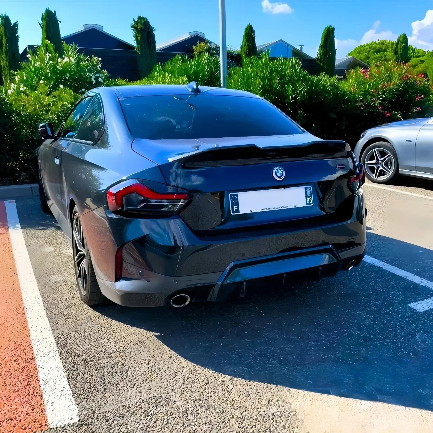 Gloss Black Rear Spoiler for G87 & G42