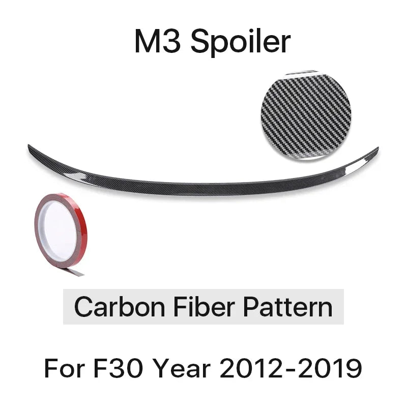 Carbon Fiber Look M3 Rear Spoiler for f30