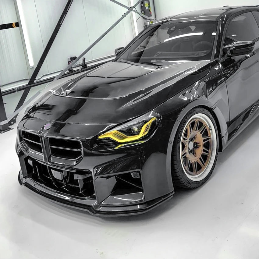 M2 G87 Front Lip Gloss Black