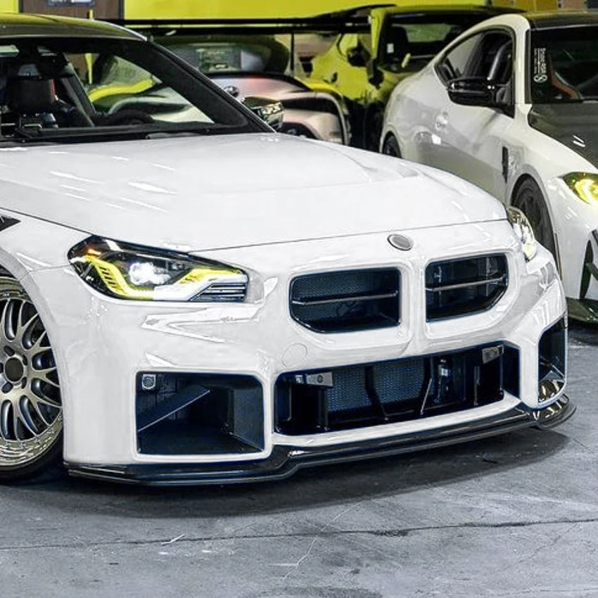 M2 G87 Front Lip Carbon Look