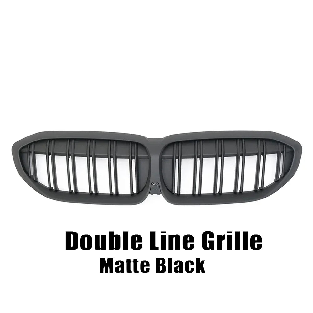 Double Line Front Bumper Kidney Grille
