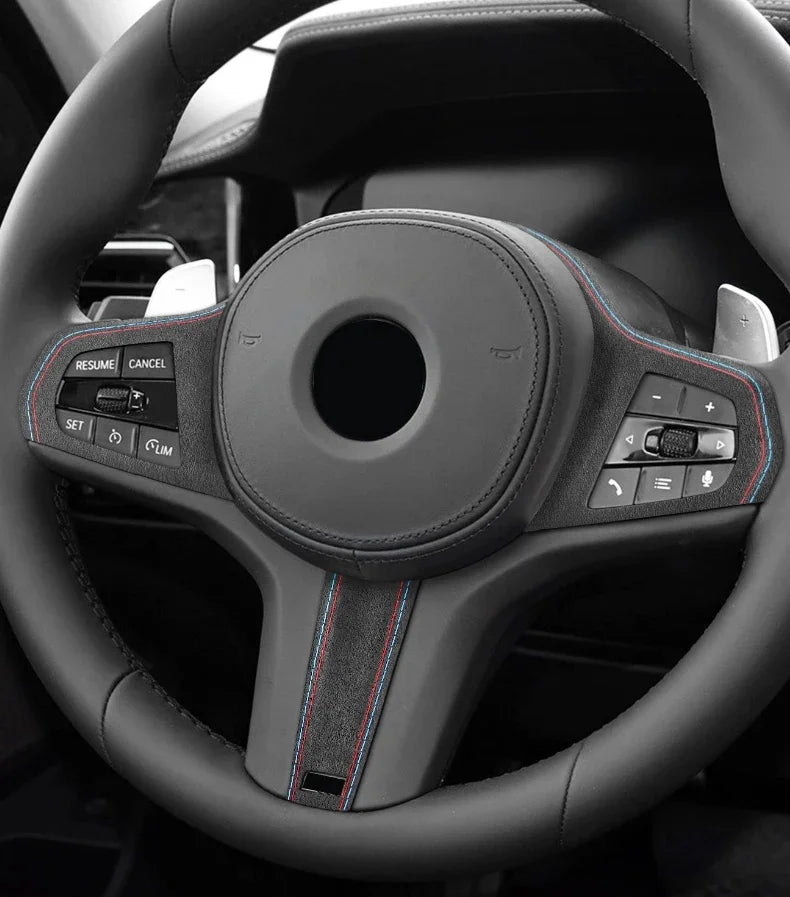Alcantara Steering Wheel Trim Frame