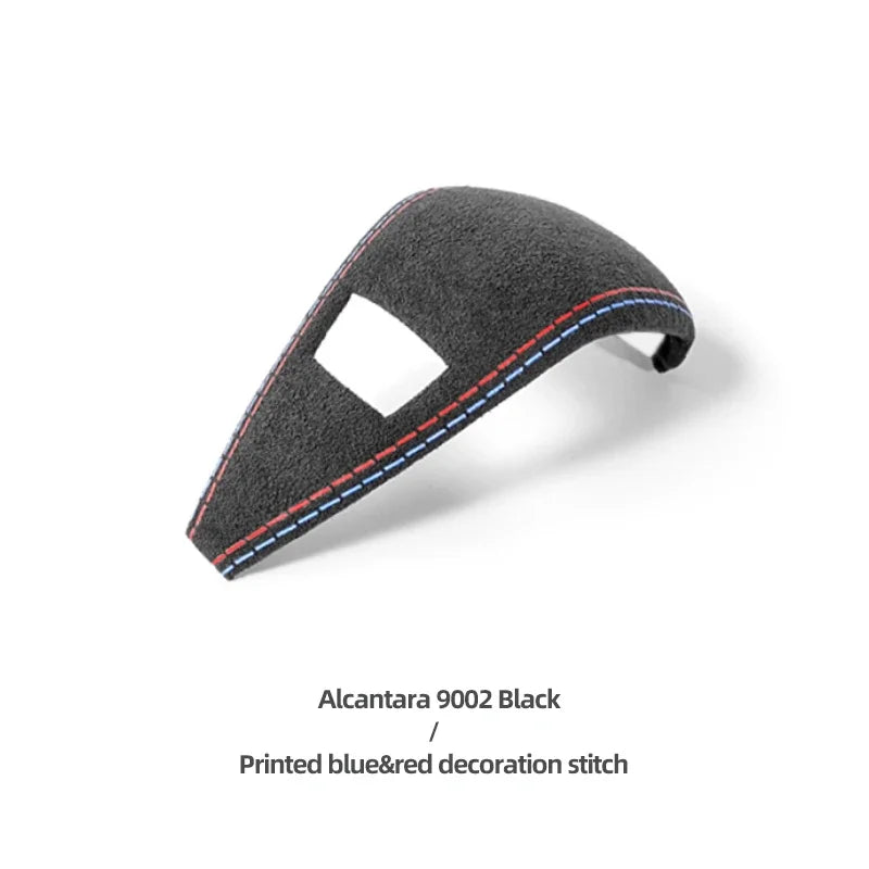 Alcantara Wrap Interior Gear Shift Knob Trim Cover