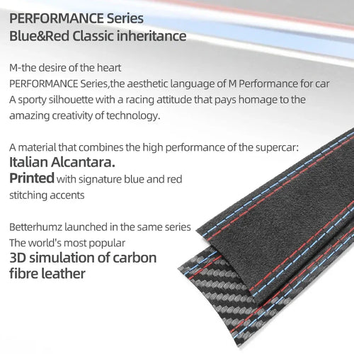 Alcantara Steering Wheel Trim Frame