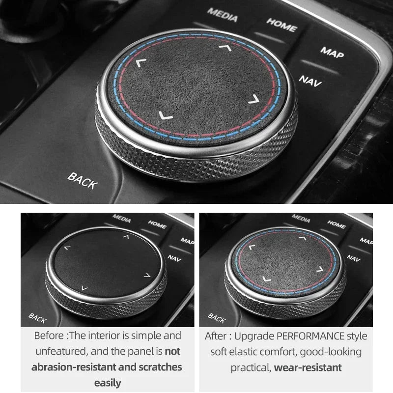 Alcantara Multimedia Knob Trim 4.6cm