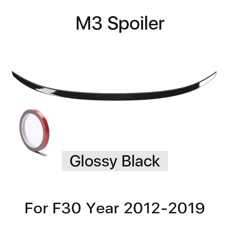 Gloss Black M3 Style Rear Spoiler for f30