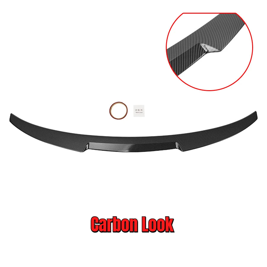 BMW G20 M4 Carbon Style Rear Trunk Tail Wing